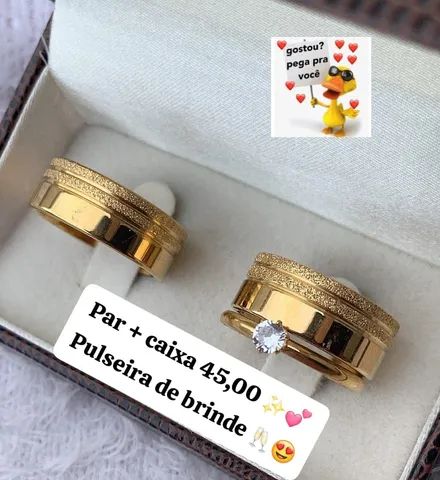 Par + caixinha preciosas