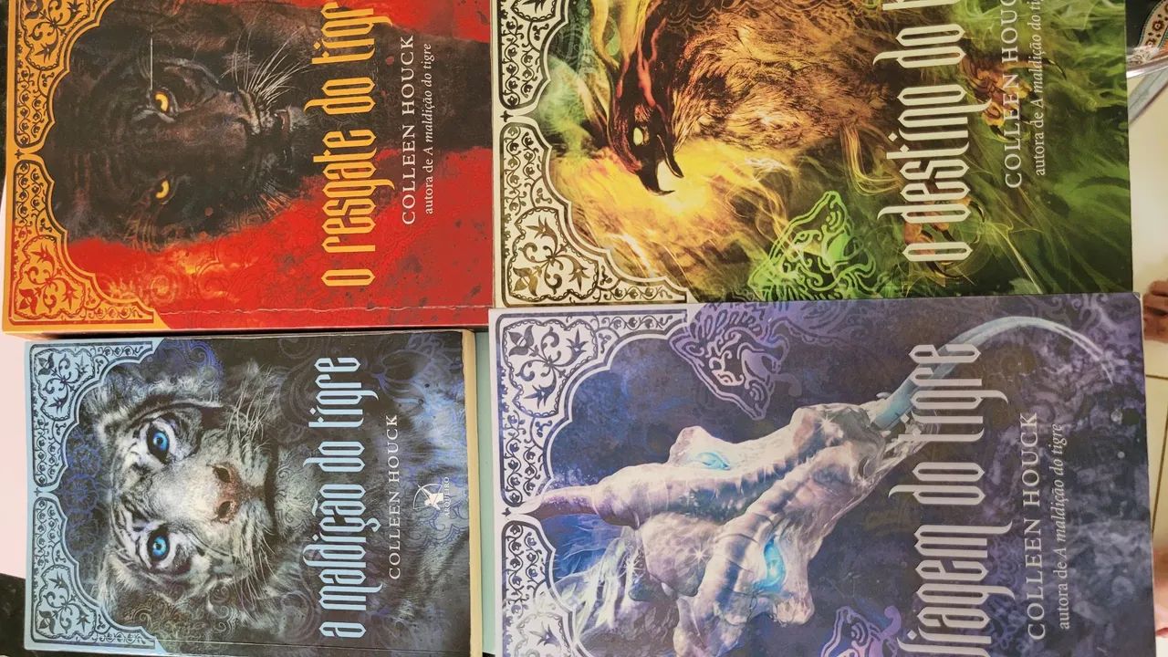 Livros - 4 livros da Saga do Tigre - Foto 2