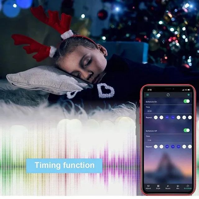 Controladora de Fitas de Led Tuya, Compatível com Alexa, Controle a distância  - Foto 4