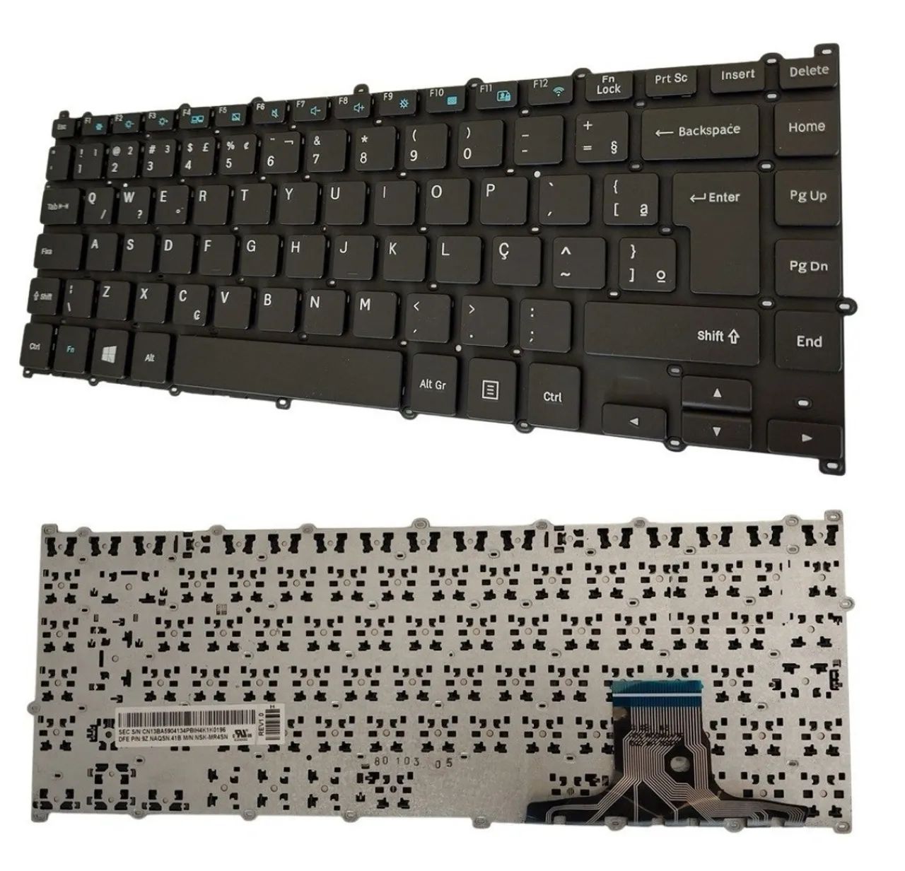 Teclado Compativel Samsung Np300e4m-kw3br Expert X22s Novo !