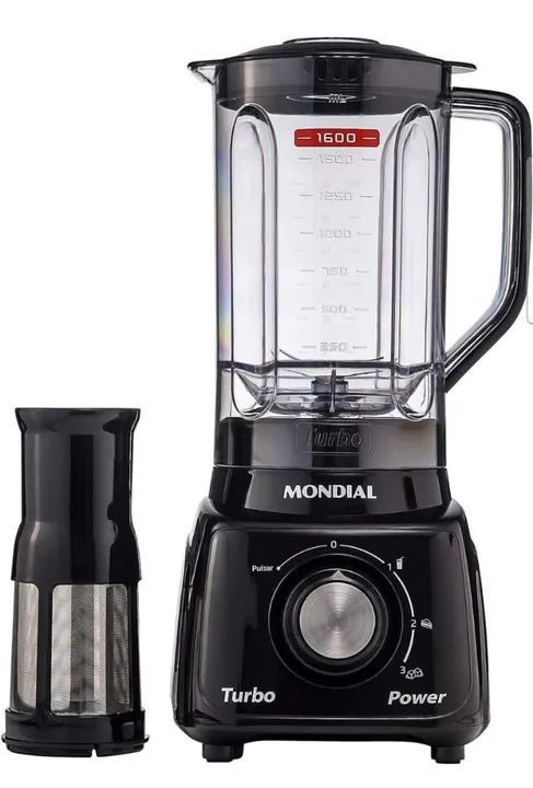 Liquidificador Mondial Turbo Power 550W 2,2L - Novo - Foto 3