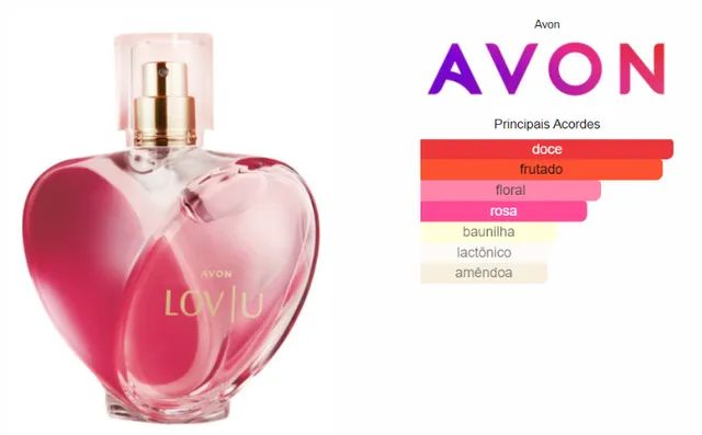 Kit 4 Perfumes Avon Especial Amor