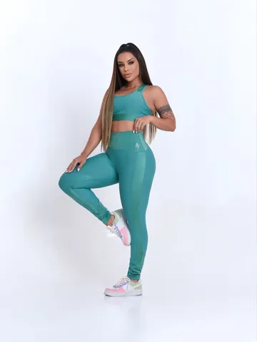 Mallas Leggins Fitness Mujer Domyos Fti 120 from Decathlon on 21