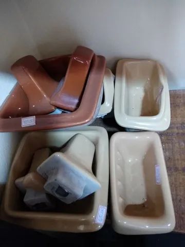 Peças antigas de banheiro 