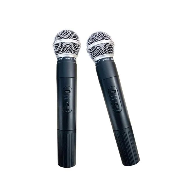 Microfones Sem Fio Duplo Novo Serie Dinâmico Profissional karaokê Igraja show  - Foto 3