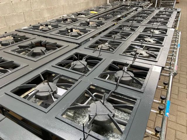 FOGÃO INDUSTRIAL 4 BOCAS ALTA PRESSÃO 30X30 P7 - MR FOGÕES  - Foto 5