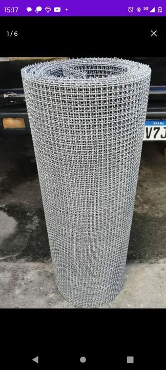 Tela ondulada | tela artística | tela copel | tela otis | tela galvanizada  - Foto 5