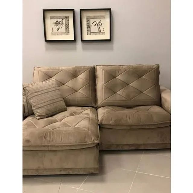 Sofá Retrátil e Reclinável  Rango - Foto 4