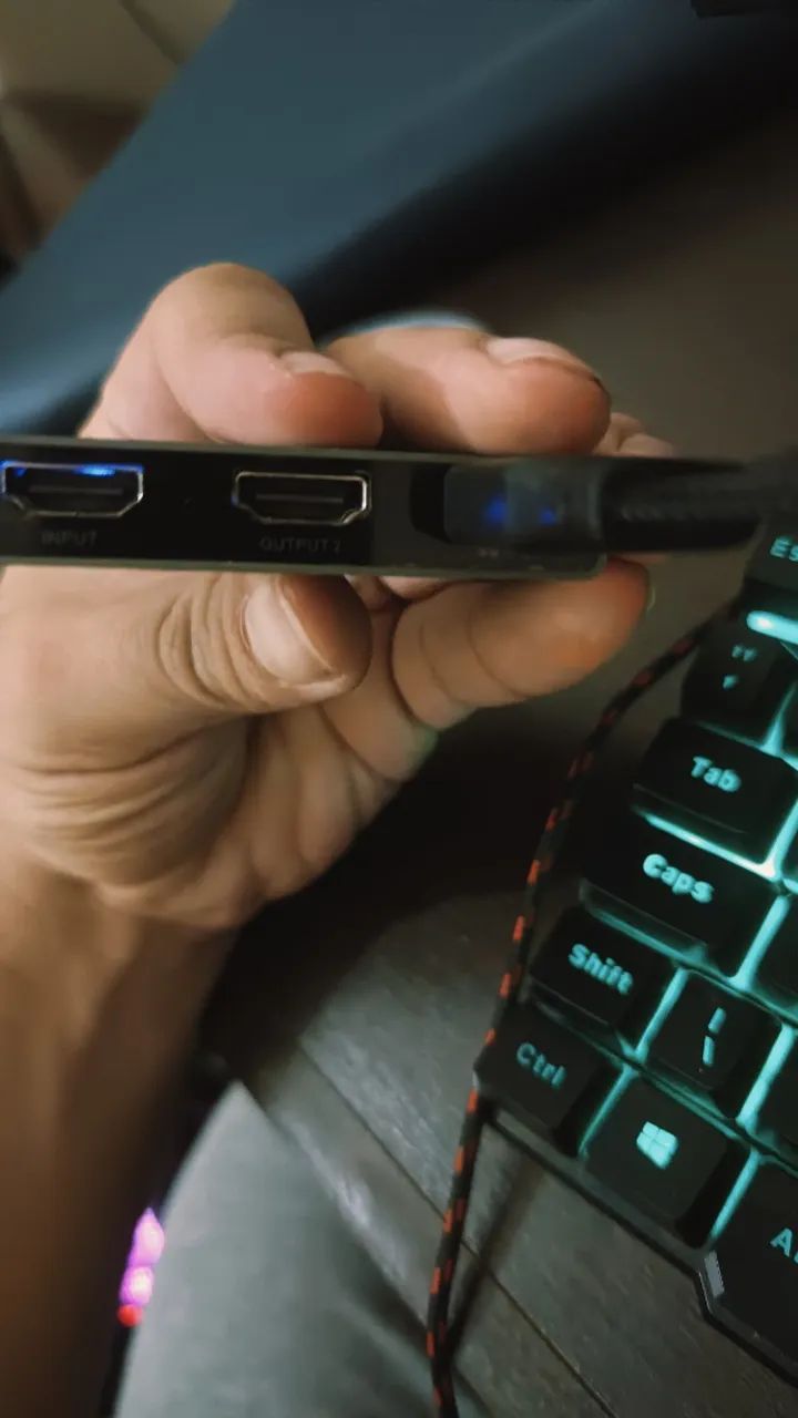  Switch Hdmi 4k 2x1, Bidirecional, Matrix, Ps5, Xbox Baseus - Foto 3