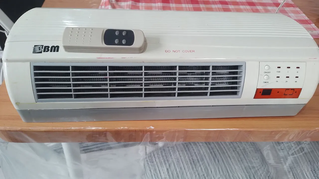 Aquecedor Elétrico BM com Controle Remoto