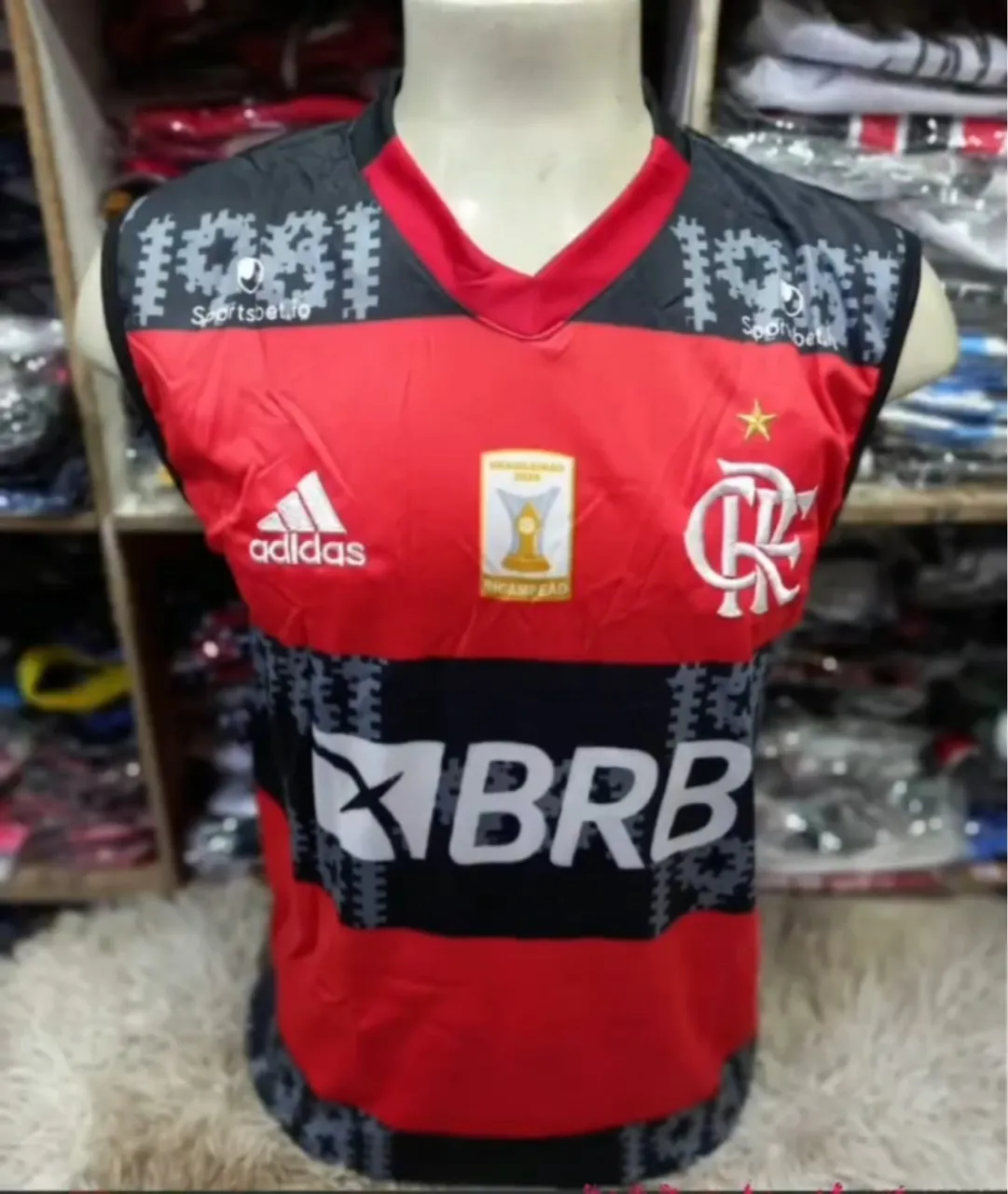 Camisa do Flamengo regata