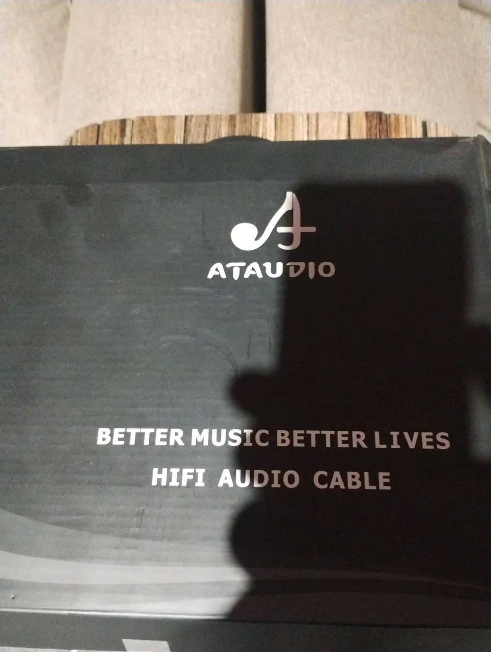 Cabo de Áudio Hifi Ataudio - Melhor Música, Melhor Vida!