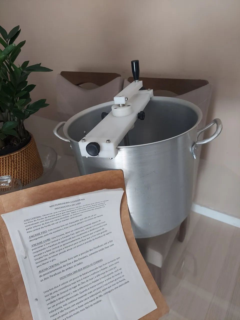 Misturadeira Cozideira para Coxinha
