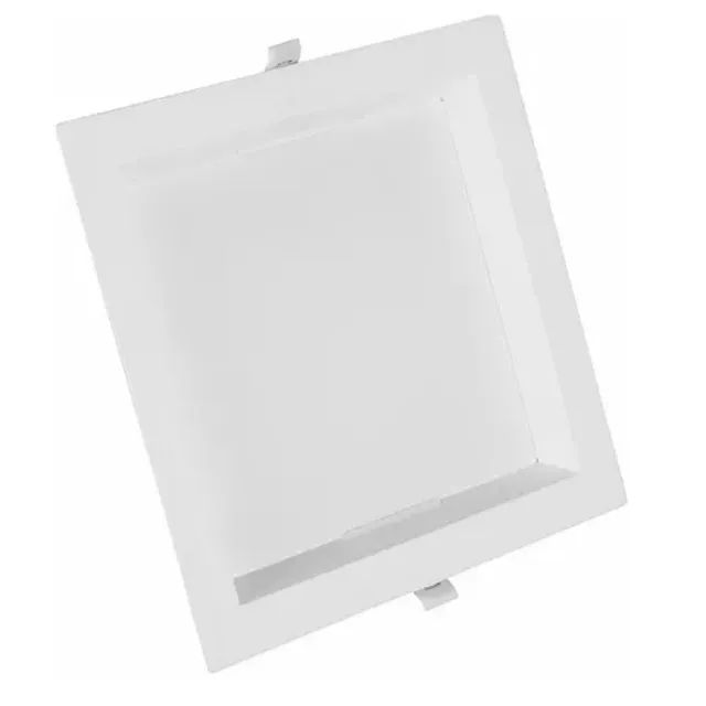 PAINEL BACKLIGHT ECOLED QUADRADO EMBUTIR BRANCO 18W 6500K 221X221X28 AUTOVOLT - G-LIGHT - Foto 2