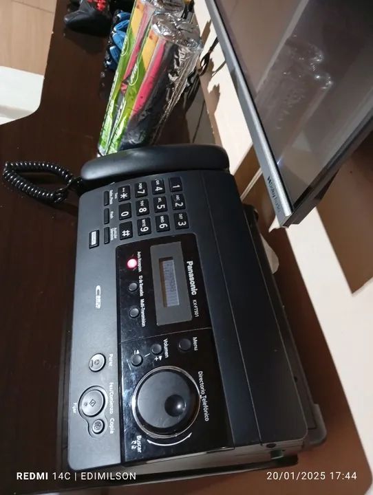 Telefone Fixo Panasonic com Design Clássico - Foto 2