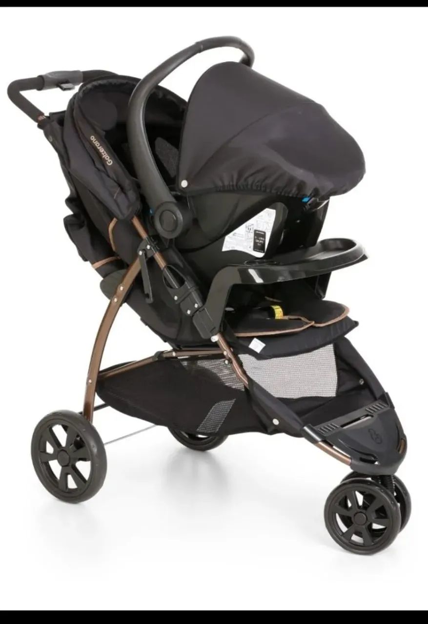 Kit carrinho bebê conforto e andajar