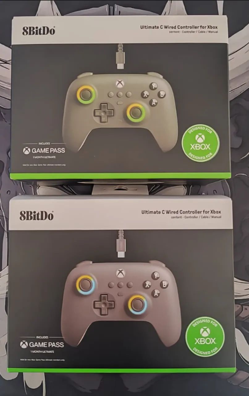 Controle 8BitDo Ultimate C para Xbox (Cinza) - LACRADO - Foto 6