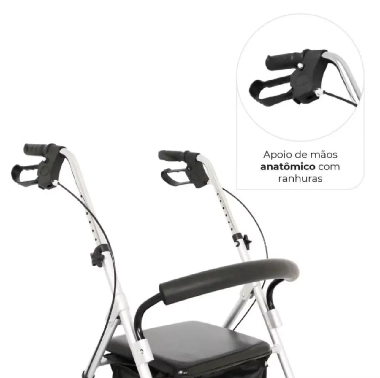 Andador de 4 rodas  - Foto 3