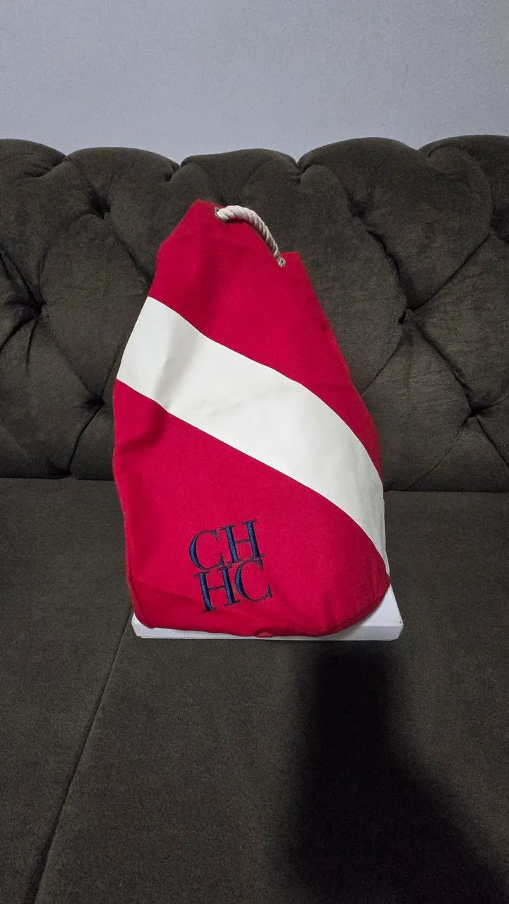 Bolsa e necessaire Carolina Herrera originais  - Foto 2