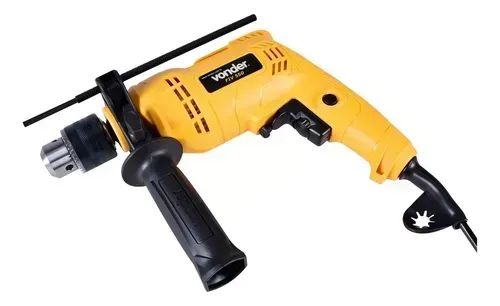 Furadeira com Impacto Reversível 550w Profissional 1/2" FIV550N Vonder - Foto 3