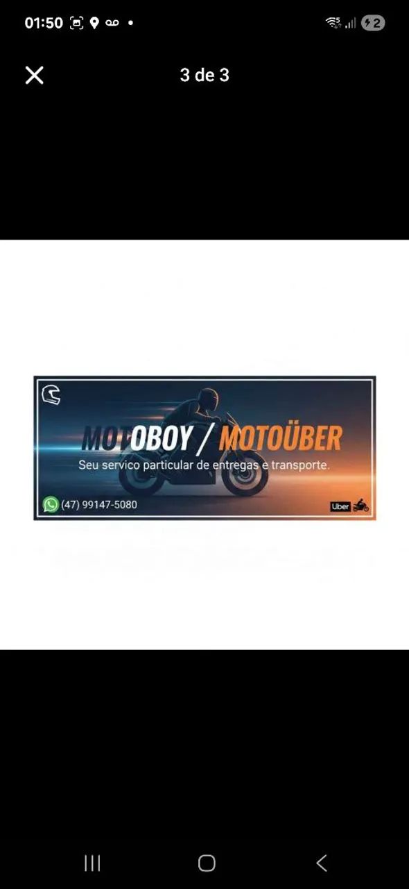 Motoboy e MotoUber - Foto 3