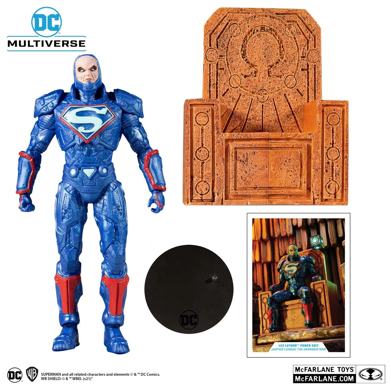 Action Figure mcfarlane Lex Luthor Power Suit - Foto 2