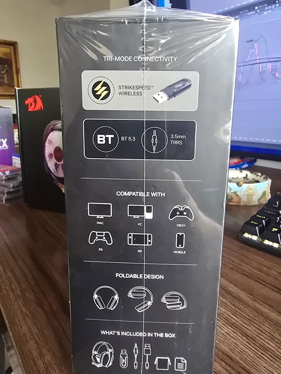 Headset Studio Wireless TRI Mode - Foto 2