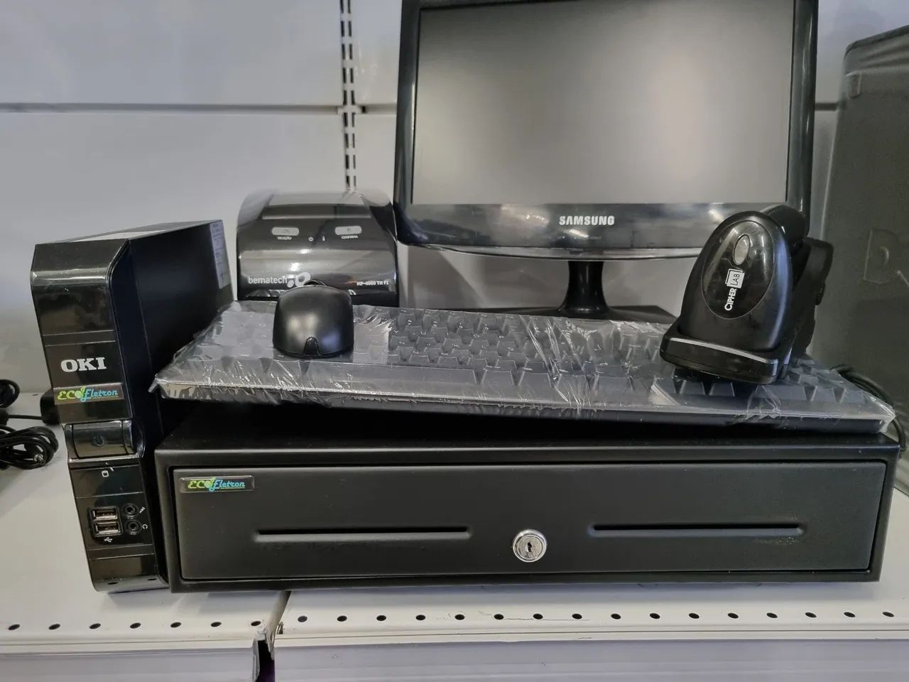 Kit PDV Completo com Mini PC - Acompanha impressora, leitor, gaveta + Periféricos - Foto 5