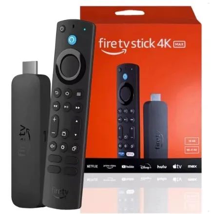 Fire TV Stick 4K MAX 2 Geração 16GB (Lacrado - Original) - Compatível XBOX