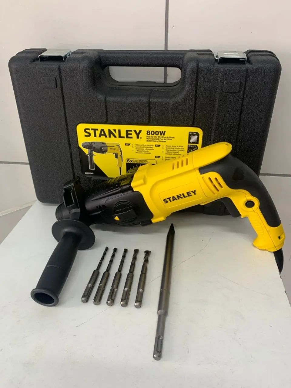 Martelete Perfurador + Acess. 800W - ENTREGA GRÁTIS