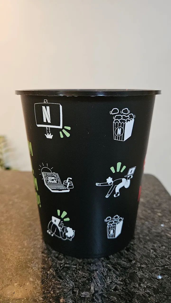 Mini Balde Netflix Seara - Foto 3