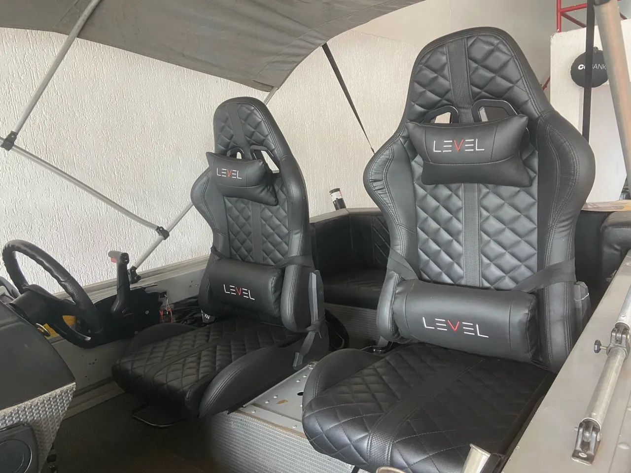 Lancha Araguaia 2014 motor Mercury 115 4 tempos, em ótimo estado de conservação - Foto 7