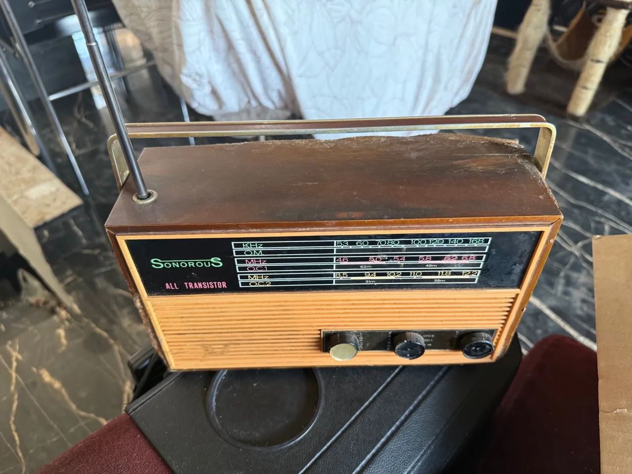 Rádio Sonorous All Transistor Vintage - Foto 4