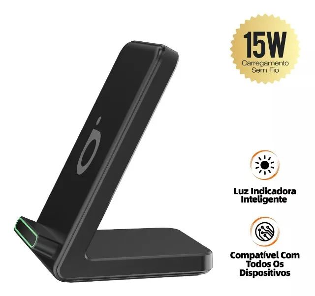 Carregador por Indução Wireless Basike 15W - Ba-WXC009 - Foto 2