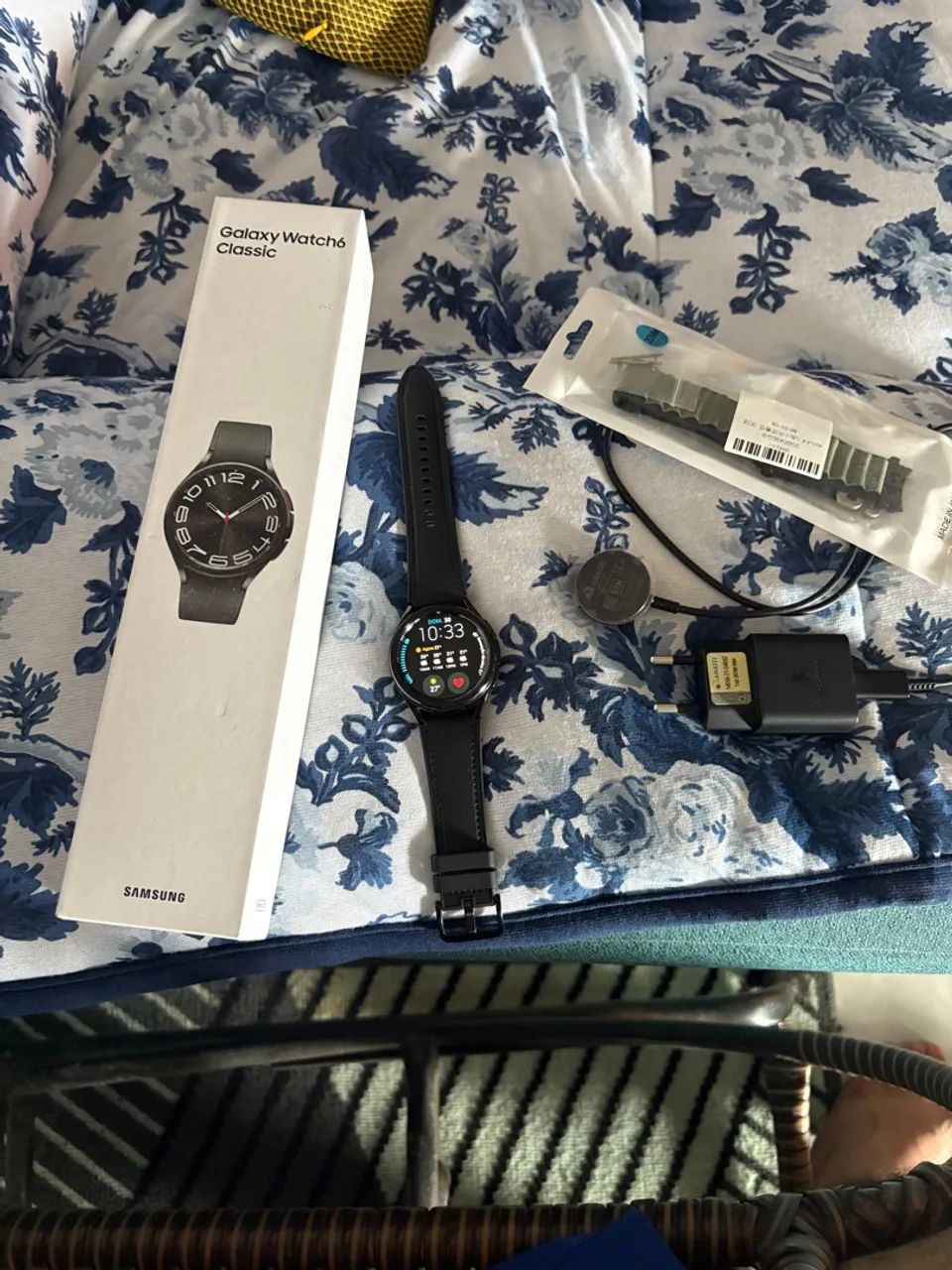Galaxy Watch6 Classic-PARA BOTA PREÇO COM 3 MÊS DE USO 