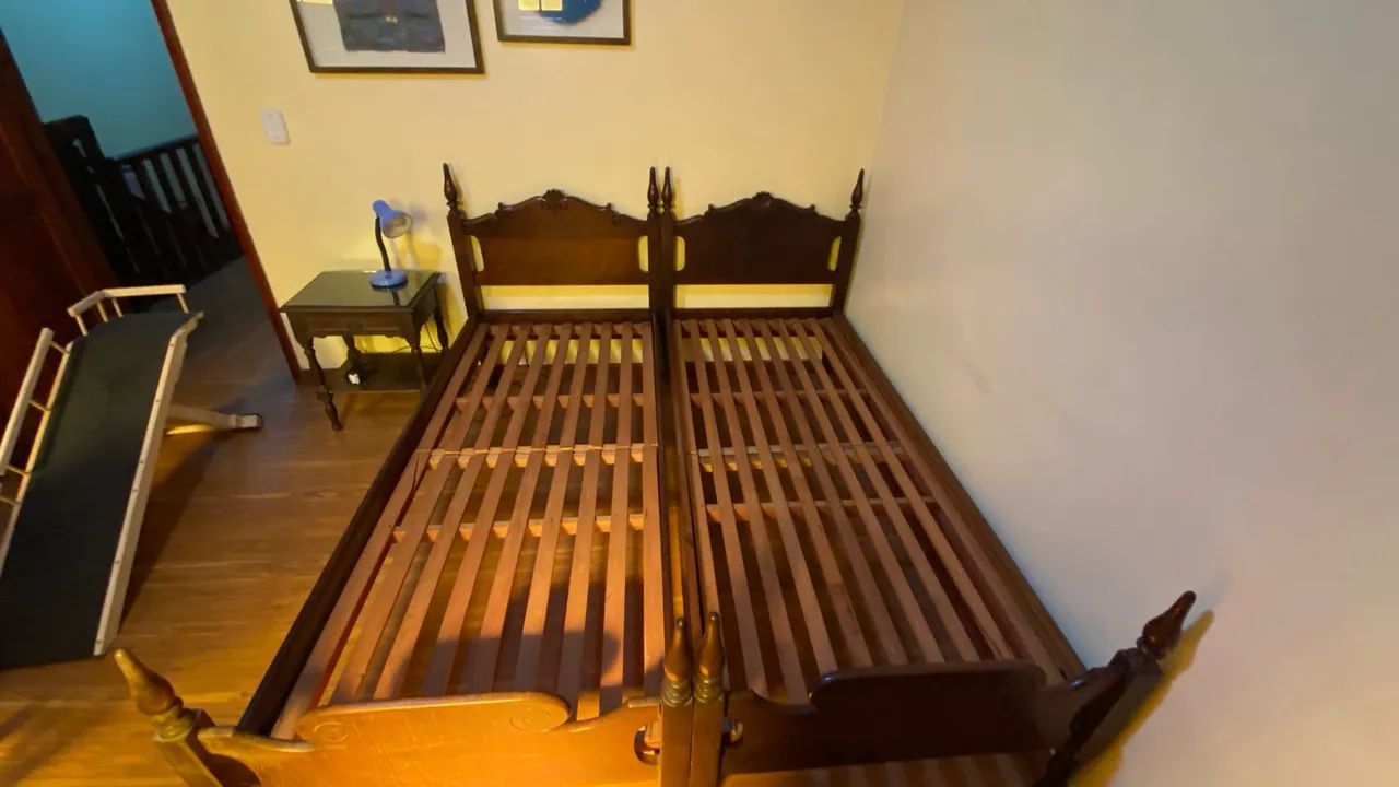 Cama de Madeira com Estrado - Foto 3