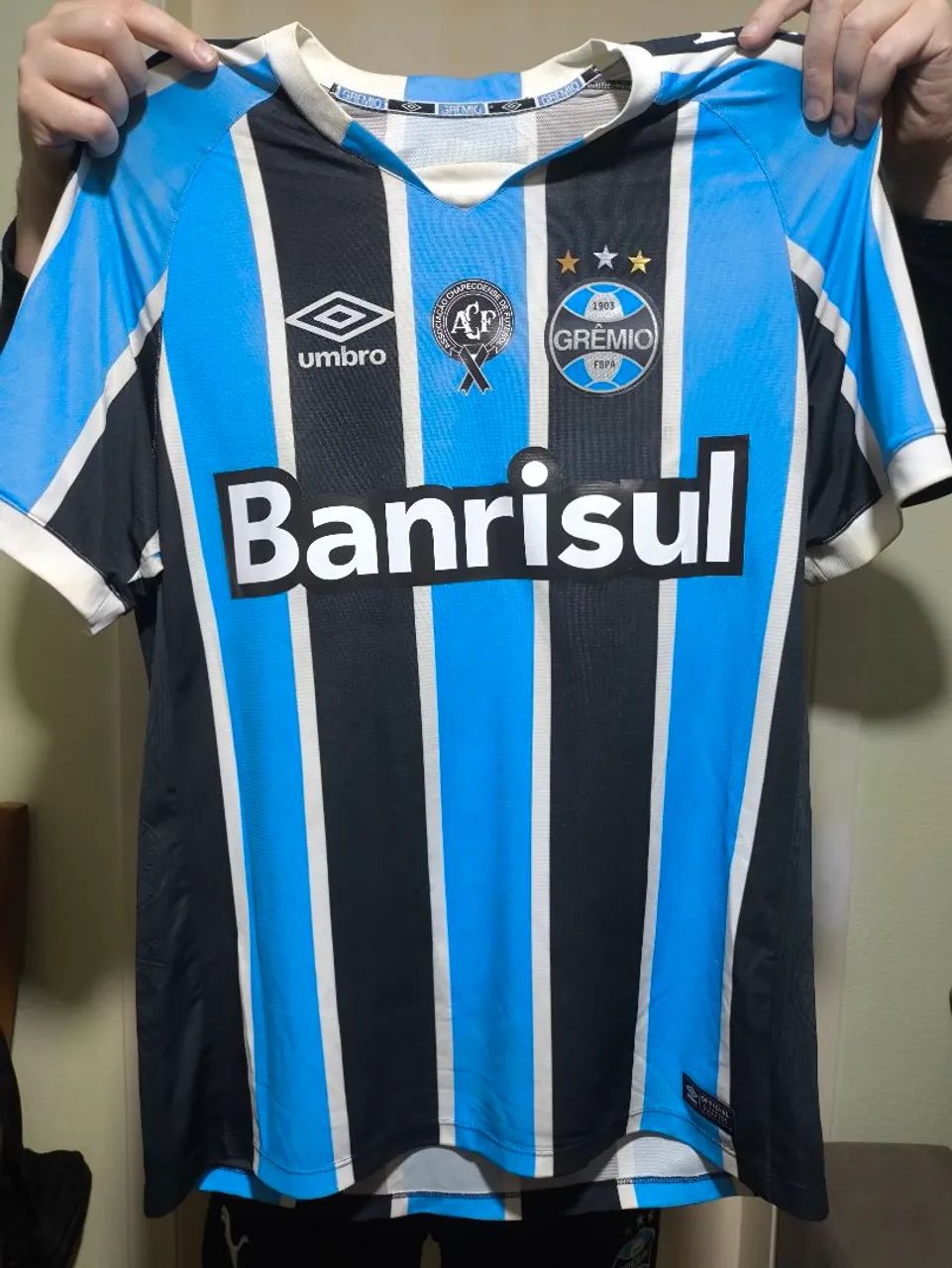 Camisa Grêmio 2016 de jogo Maicon #8 GG - Foto 2
