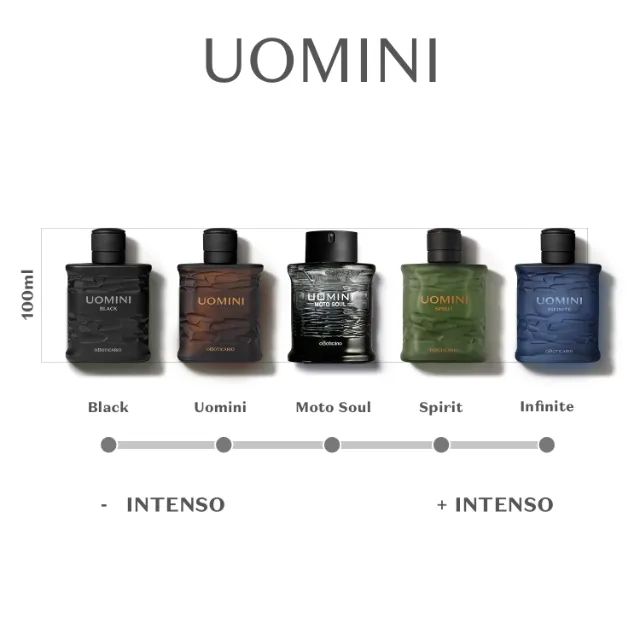 Perfume Uomini Black O Boticário 100ml - Foto 3