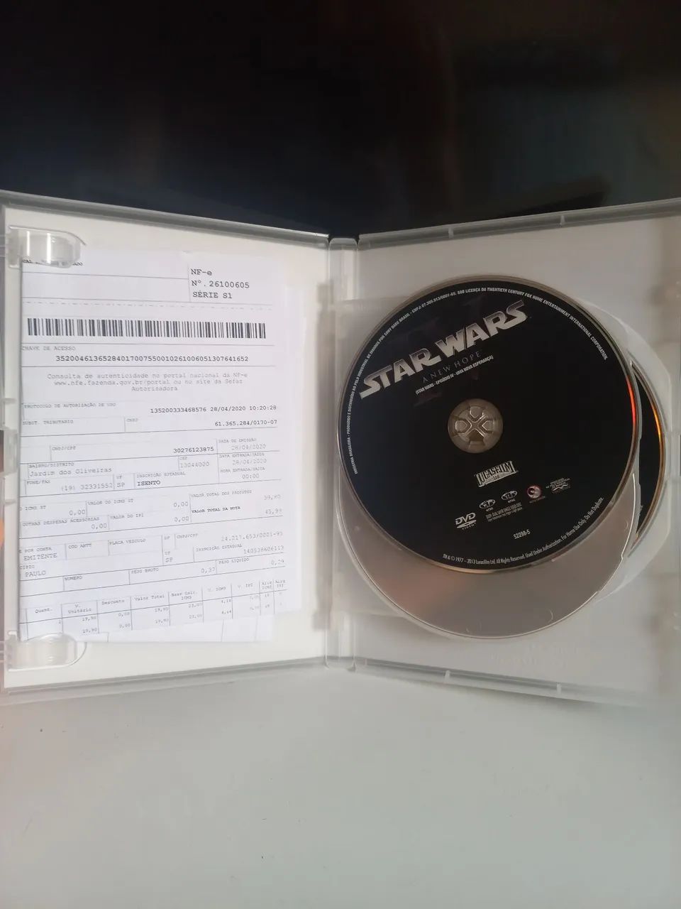 Star Wars - Box Completo (6 Filmes) - DVD - Foto 4