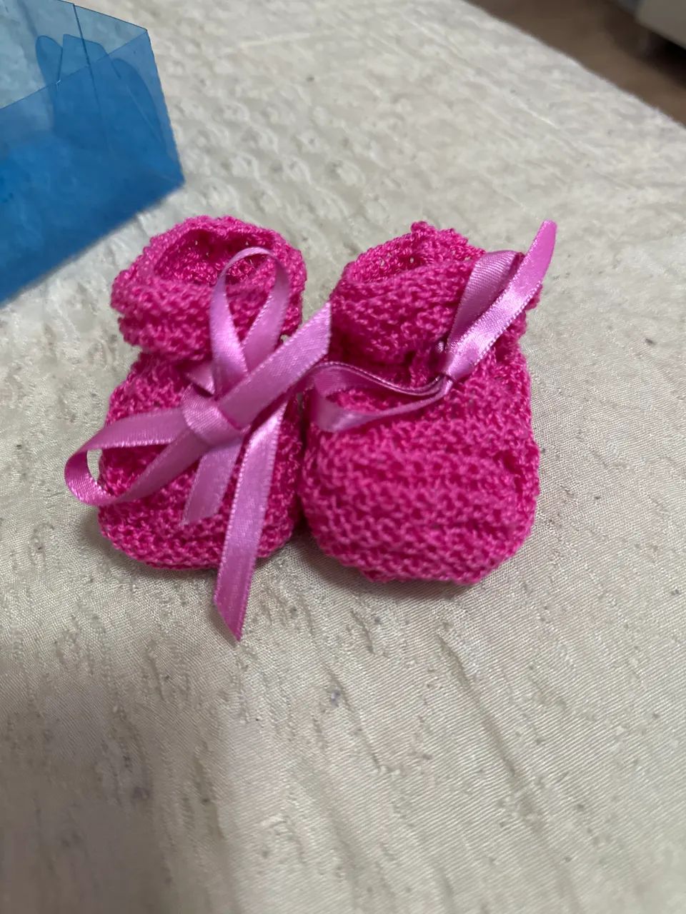 Sapatinho bebê recém nascido pink veste de0 a 3 meses 