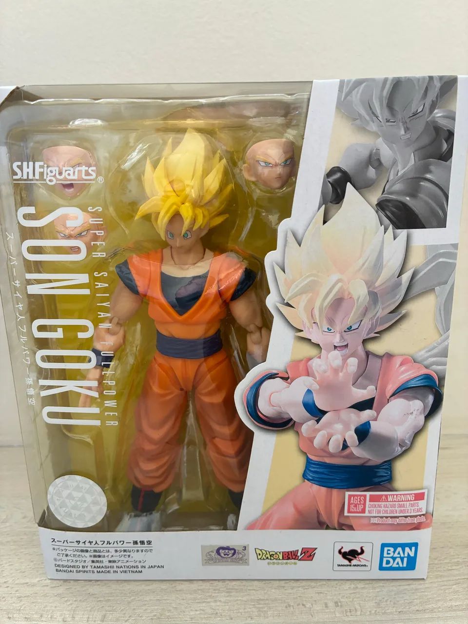 Goku Super Saiy Fullpower S.h. Figuarts Dragon Ball Z Bandai