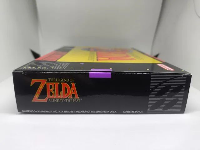 Caixa Genérica do Jogo The Legend of Zelda A Link to the Past para Super Nintendo - Foto 3
