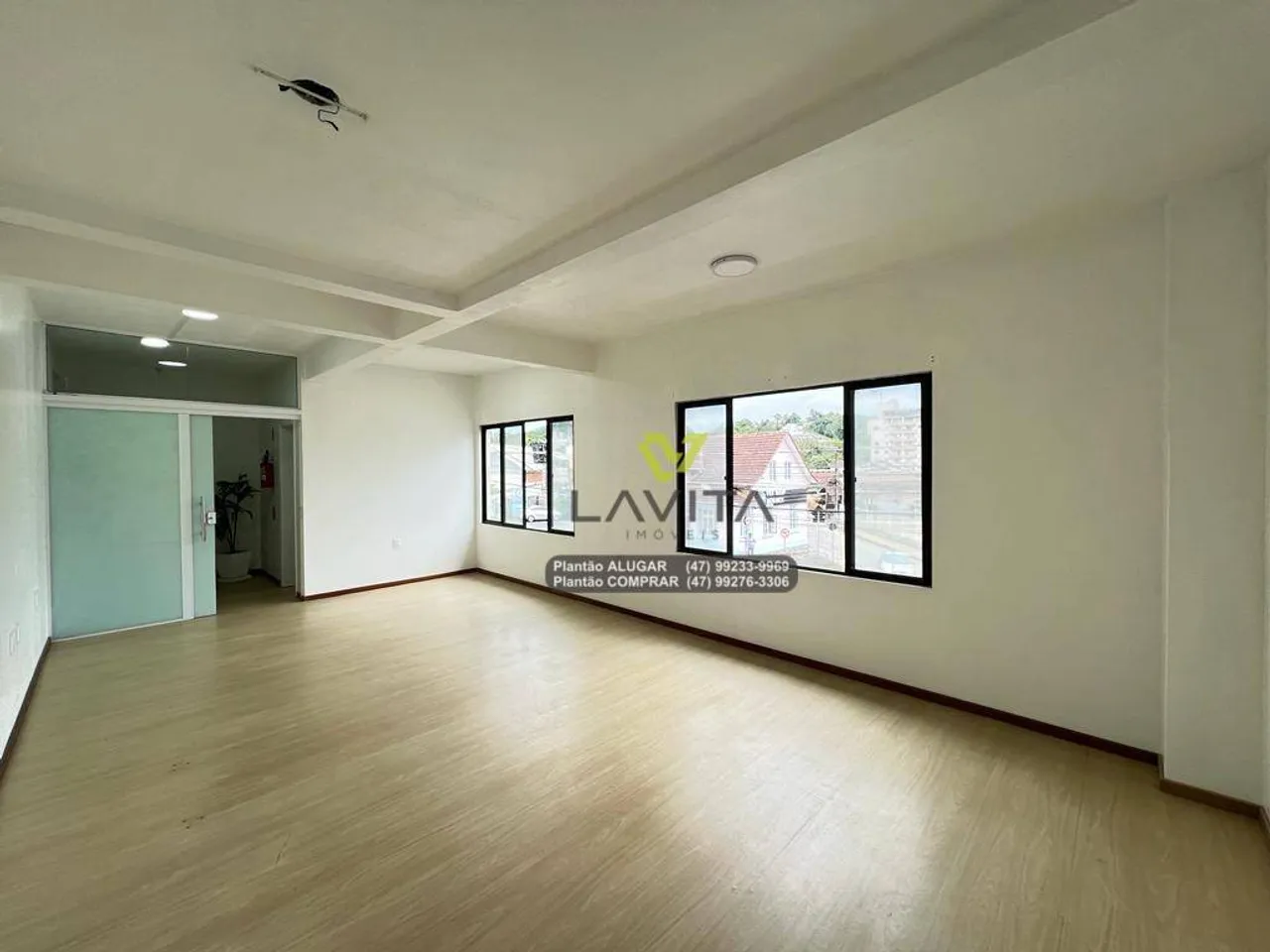 Sala Comercial Para Aluguel, Locação com 41,71m² - Rua João Pessoa - Bairro Velha - Blumen