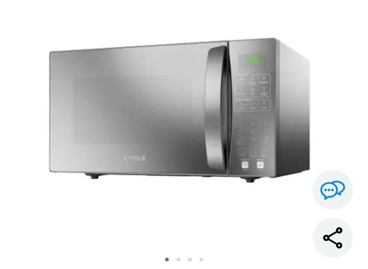 Micro-ondas cônsul 35litros espelhado, novo na caixa! 
