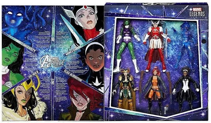 Marvel Legends 6" She Hulk A-Force Box SDCC (loose, como na foto) - Foto 4