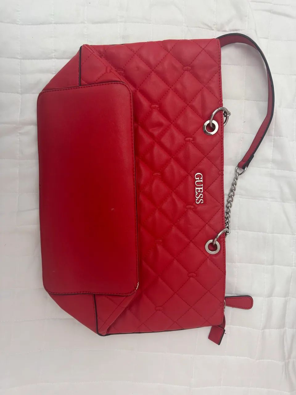 Bolsa guess vermelha  - Foto 2