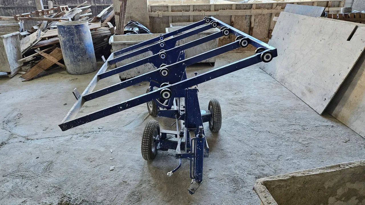 Carrinho de transporte de chapas de granito/mármore - Quase novo! - Foto 3