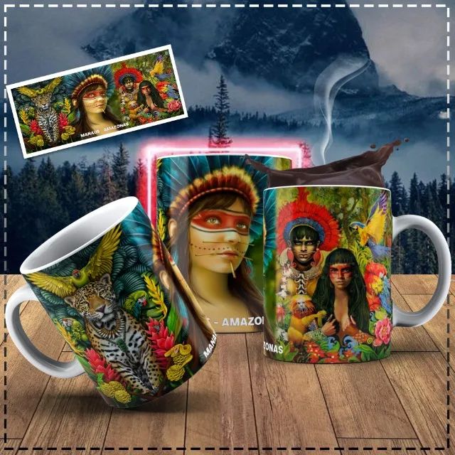 Canecas Dia do Amazonas - Foto 3