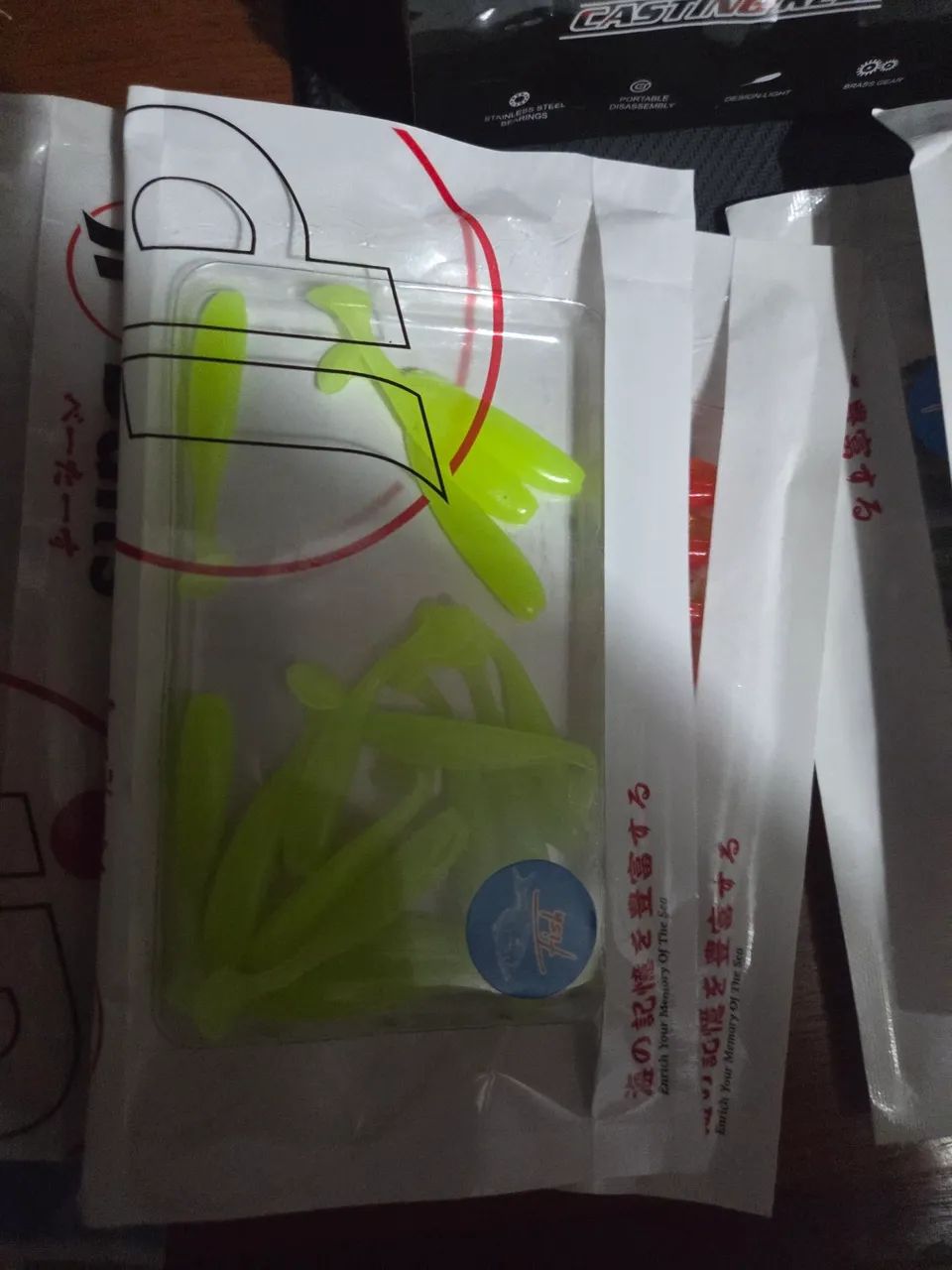 Shad/ soft isca de pesca  - Foto 5