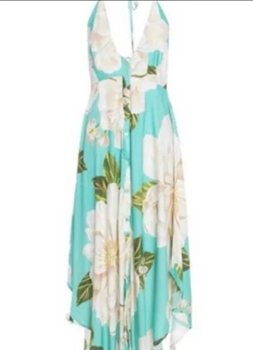 Vestido Farm Midi Floral 